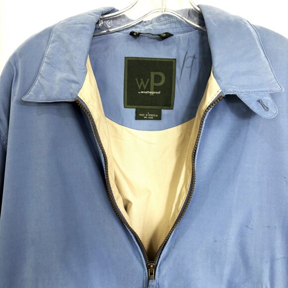 Weatherproof Lightweight Microfiber Full Zip Bomber Jacket Size L - NWT - Picture 3 of 14